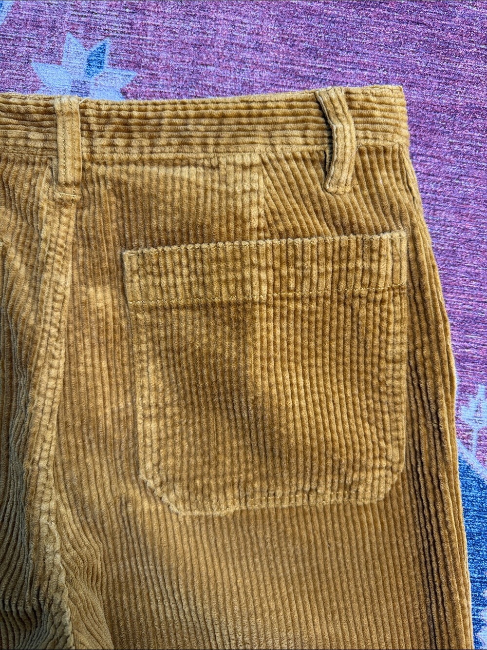 MADEWELL Slim Emmett Wide-Leg Crop Corduroy Pants Size 28 - Picture 8 of 15